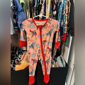 Little Sleepies Justice League Zippie